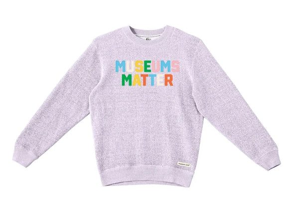 Museums Matter Nantucket Felt Sweater