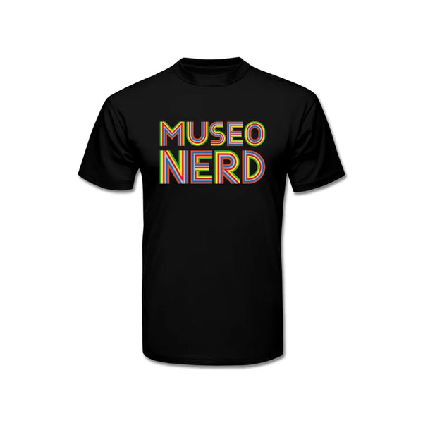 Museo Nerd Tee Shirt - Black