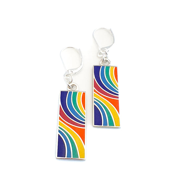 Wall Drawing Earrings