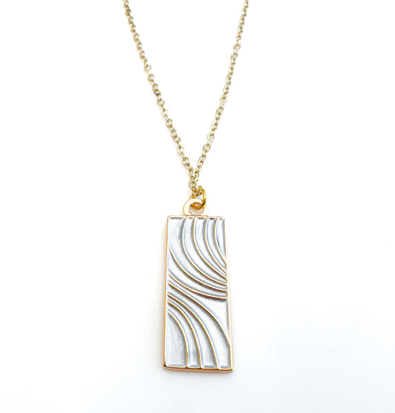 Wall Drawing Necklace