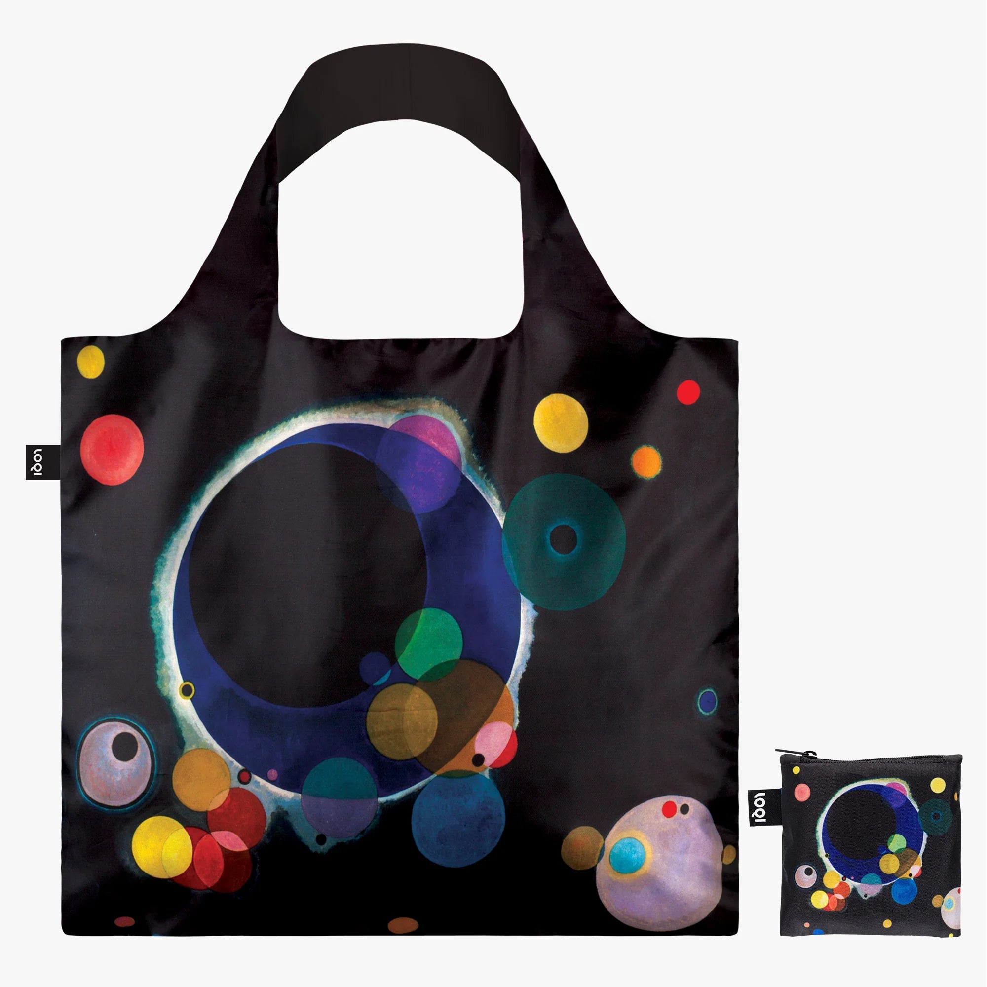 Wassily Kandinsky Several Circles Recycled Bag