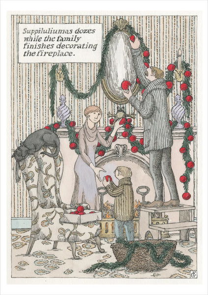 Edward Gorey Holiday Cards