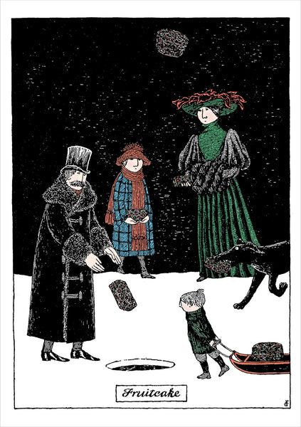 Edward Gorey Holiday Cards