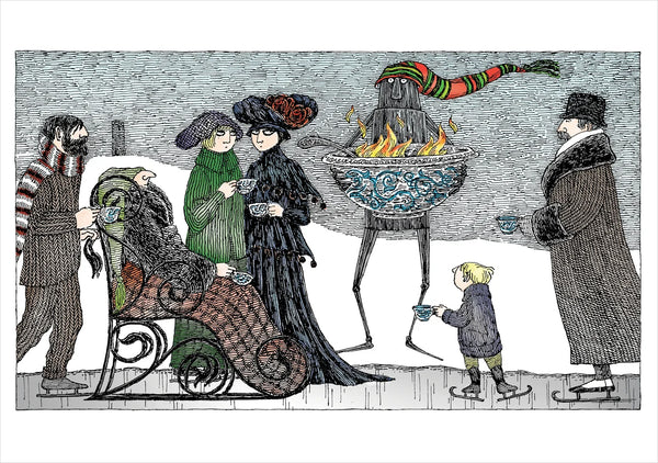 Edward Gorey Holiday Cards
