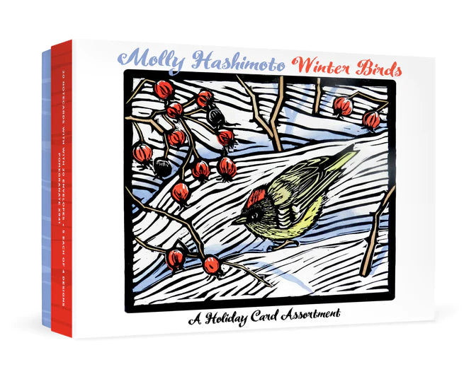 Molly Hashimoto: Winter Birds Holiday Card Assortment