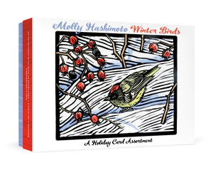 Molly Hashimoto: Winter Birds Holiday Card Assortment