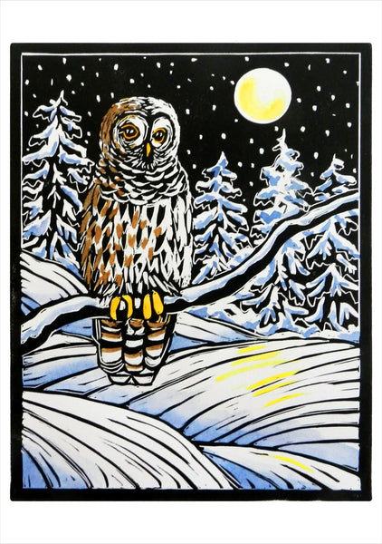 Molly Hashimoto: Winter Birds Boxed Holiday Cards