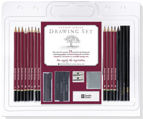 26-Piece Sketch & Drawing Pencil Set