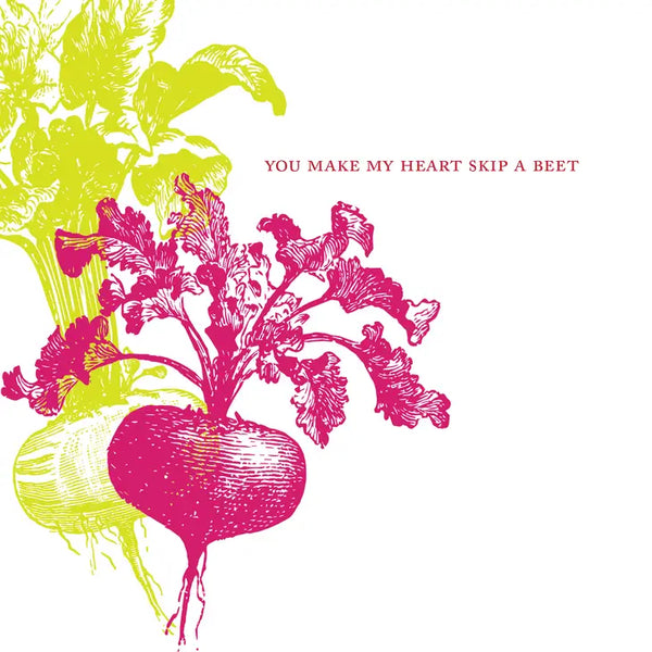 Skip a Beet Greeting Card