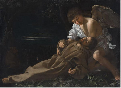 Caravaggio, St. Francis Magnet