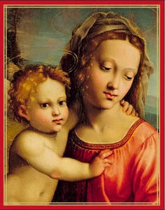 Boxed Holiday Card - Madonna and Child with Saint John