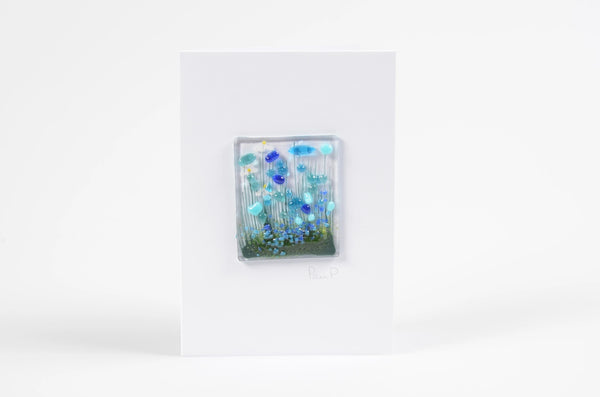 Glass Flower Note Card