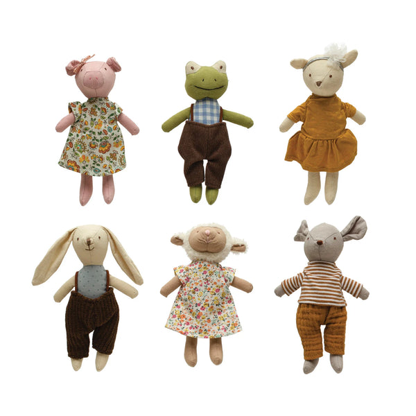 Plush Animals with clothes