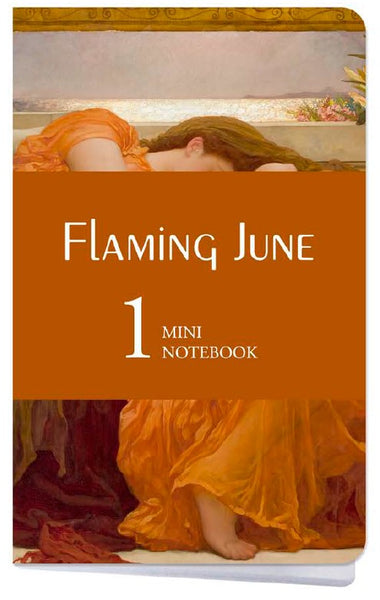 Flaming June Mini Journal