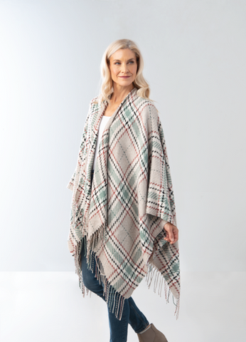Wonderland Plaid Wrap