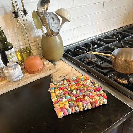 Fabric Sari Trivet