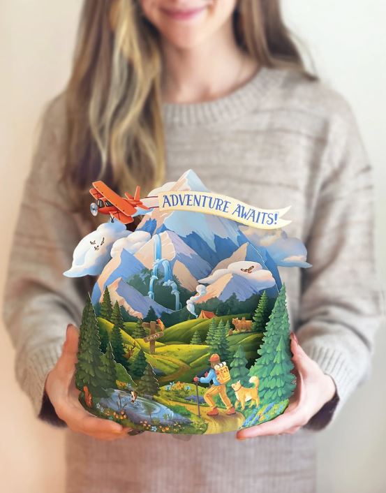 Adventure Awaits - Pop Up Landscape
