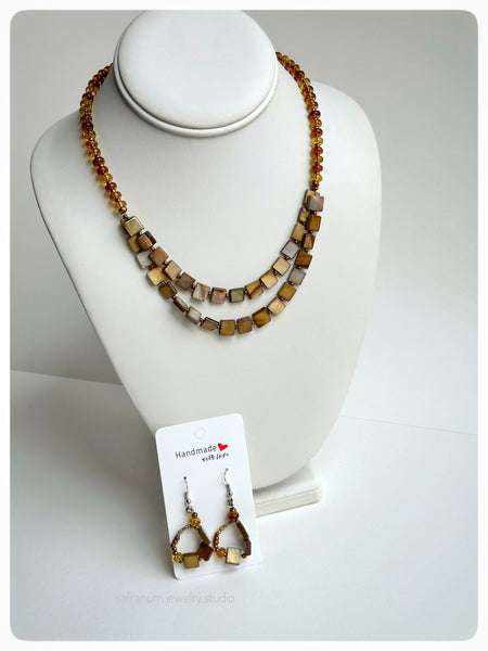 Kare Earrings - Safranum Jewelry