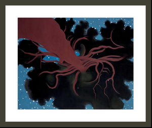 O'Keeffe- D.H. Lawrence Pine Tree Print