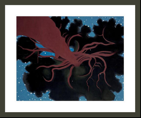 O'Keeffe- D.H. Lawrence Pine Tree Print