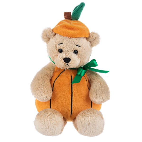 Pumpkin Bear Plushie