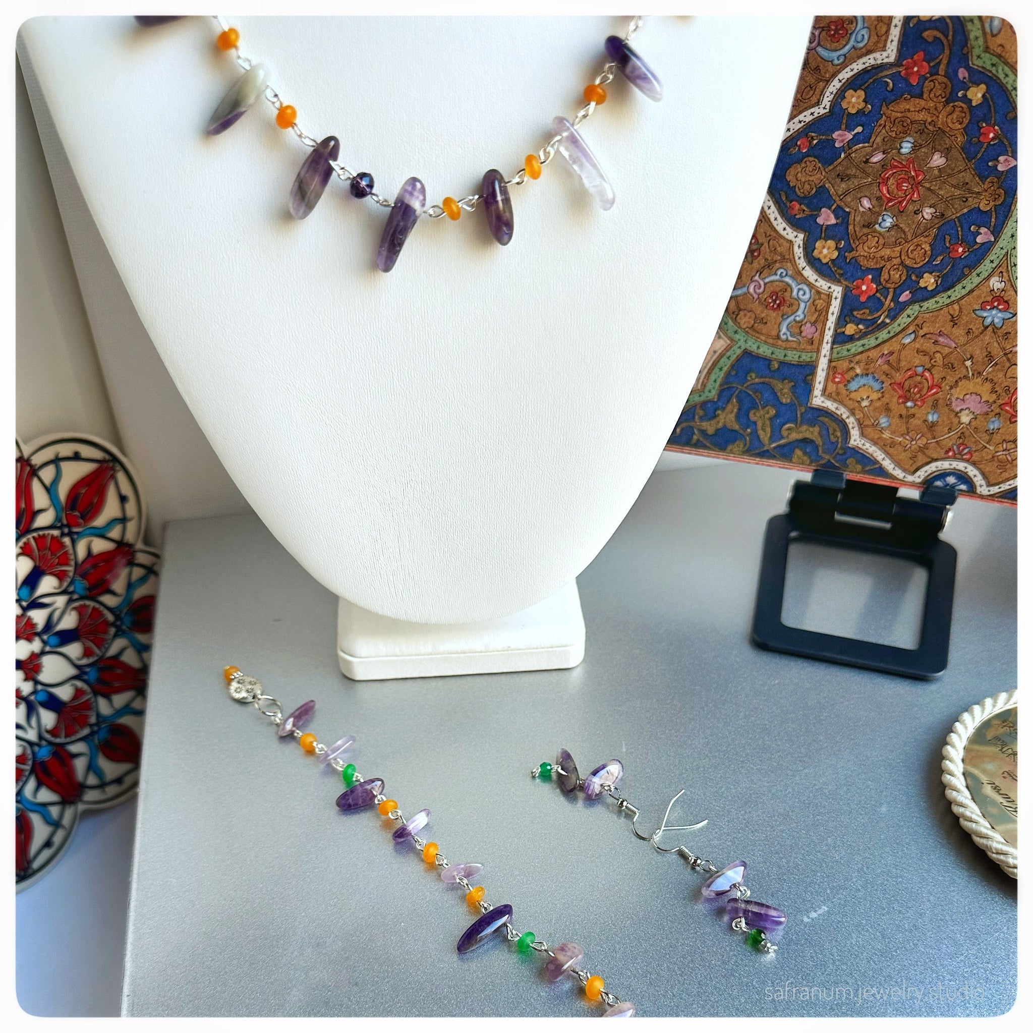 Mor Series- Safranum Jewelry