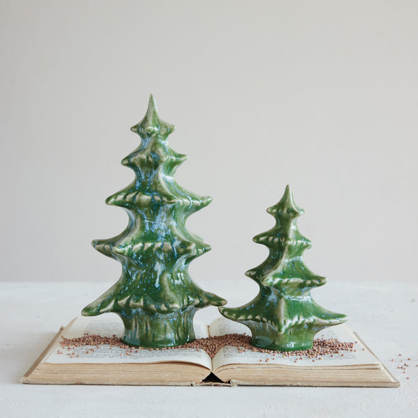 Small Stoneware Reactive Tree