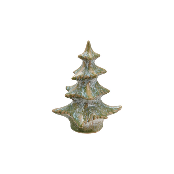 Small Stoneware Reactive Tree