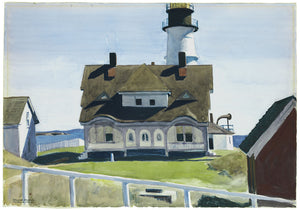 Print featuring Captain Strout's House by Edward Hopper