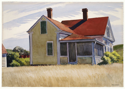 11 x 14 inch print of Edward Hopper's Marshall's House