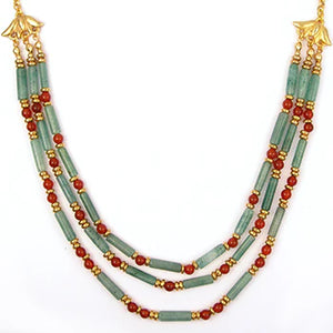Cleopatra Aventurine Collar Necklace