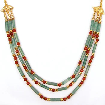 Cleopatra Aventurine Collar Necklace