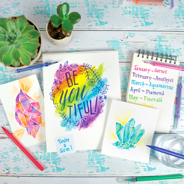 Ooly Chromablends Watercolor Brush Markers