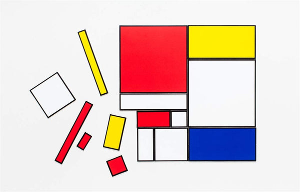 Make Your Own Mondrian: A Modern Art Puzzle