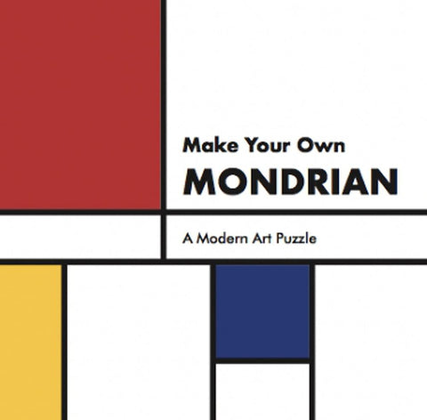 Combine tiles to create your own Mondrian-esque work with this modern art puzzle