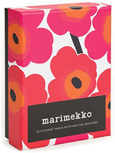 Box of notecards featuring designs by Marimekko