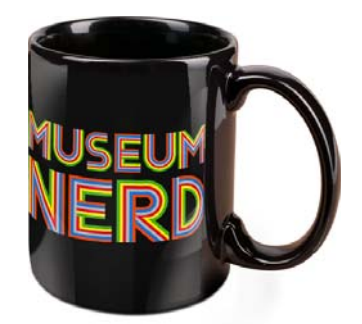 Museum Nerd Mug - Black