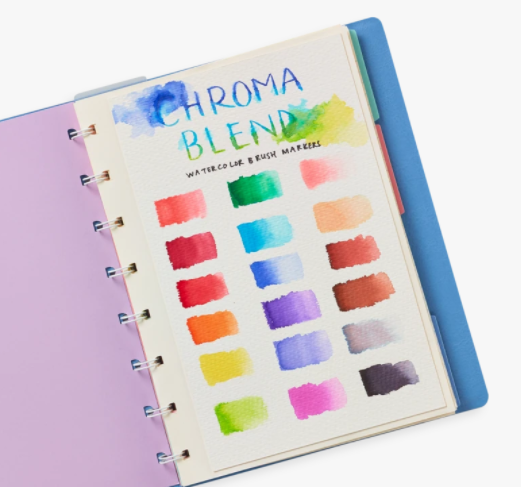 Ooly Chromablends Watercolor Brush Markers