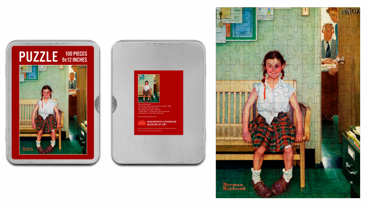 Norman Rockwell The Shiner Puzzle