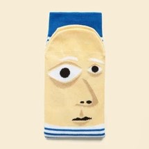 Socks made to look like an artistic rendering of Picasso in his style