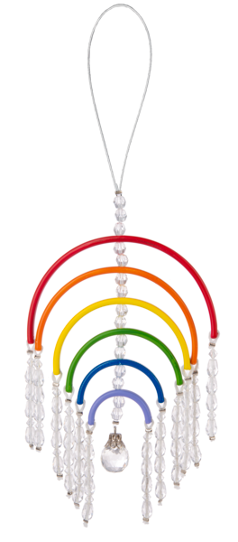 Rainbow Wishes Ornament