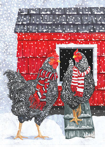 Happy Holiday Hens Holiday Cards