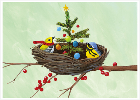 Birds Nest Boxed Holiday Cards