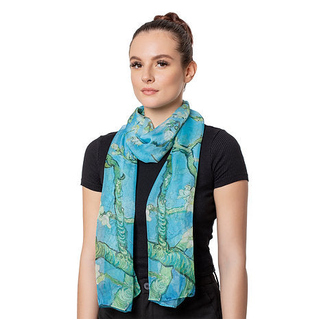 Van Gogh - Almond Blossoms - Lightweight Scarf