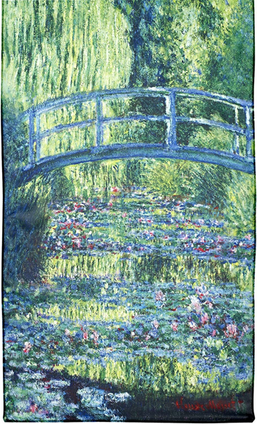 Monet - Japanese Bridge - Lightweight Scarf