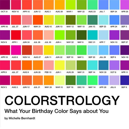 Colorstrology: What Your Birthday Color Says About You