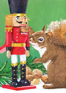 Nutcracker Squirrel Holiday Cards
