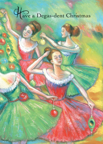 Degas-dent Holiday Card