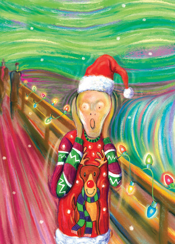 The Scream Holiday Cards