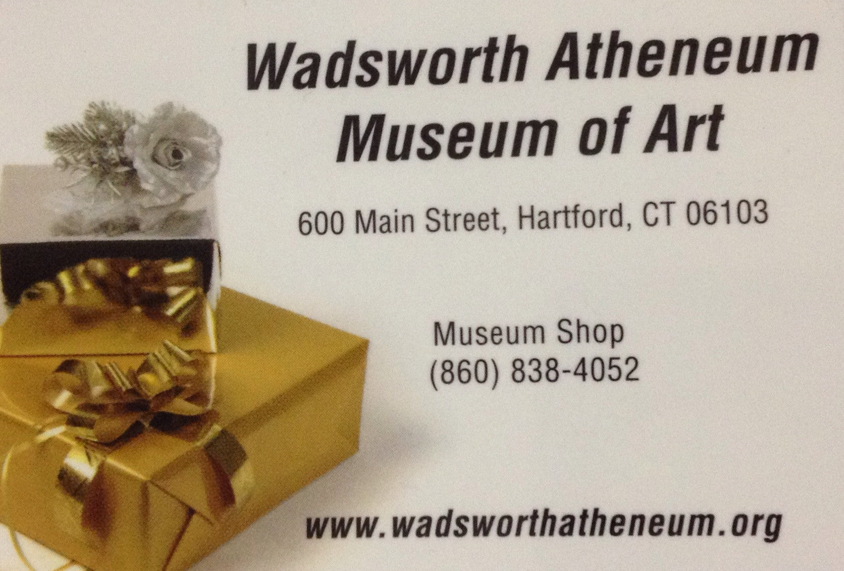 Museum Shop Gift Card